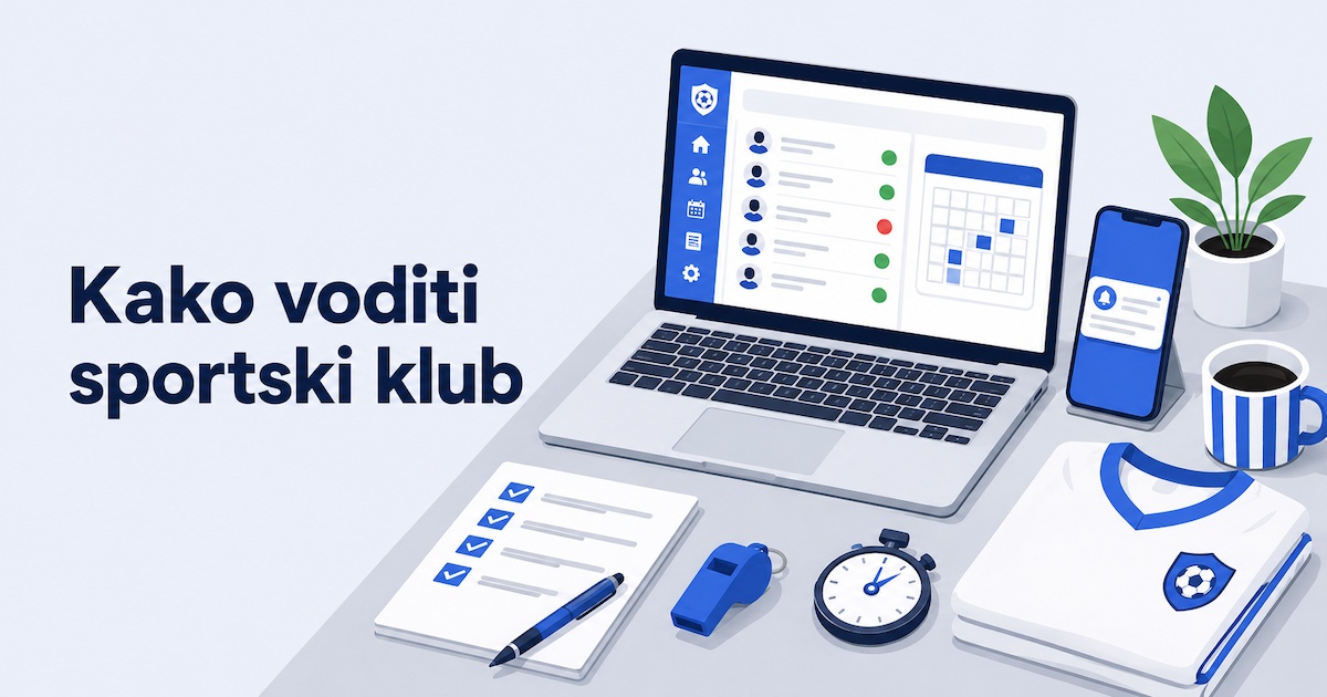 Kako voditi sportski klub: pet poslova koji drže klub u redu
